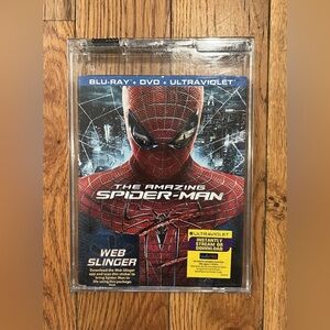 The Amazing Spider-Man (Blu-ray/DVD, 2012, 3-Disc Set) New Sealed Security